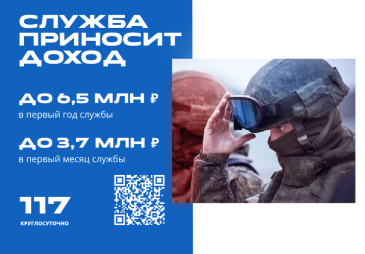 контракт на прохождение военной службы в зоне СВО.