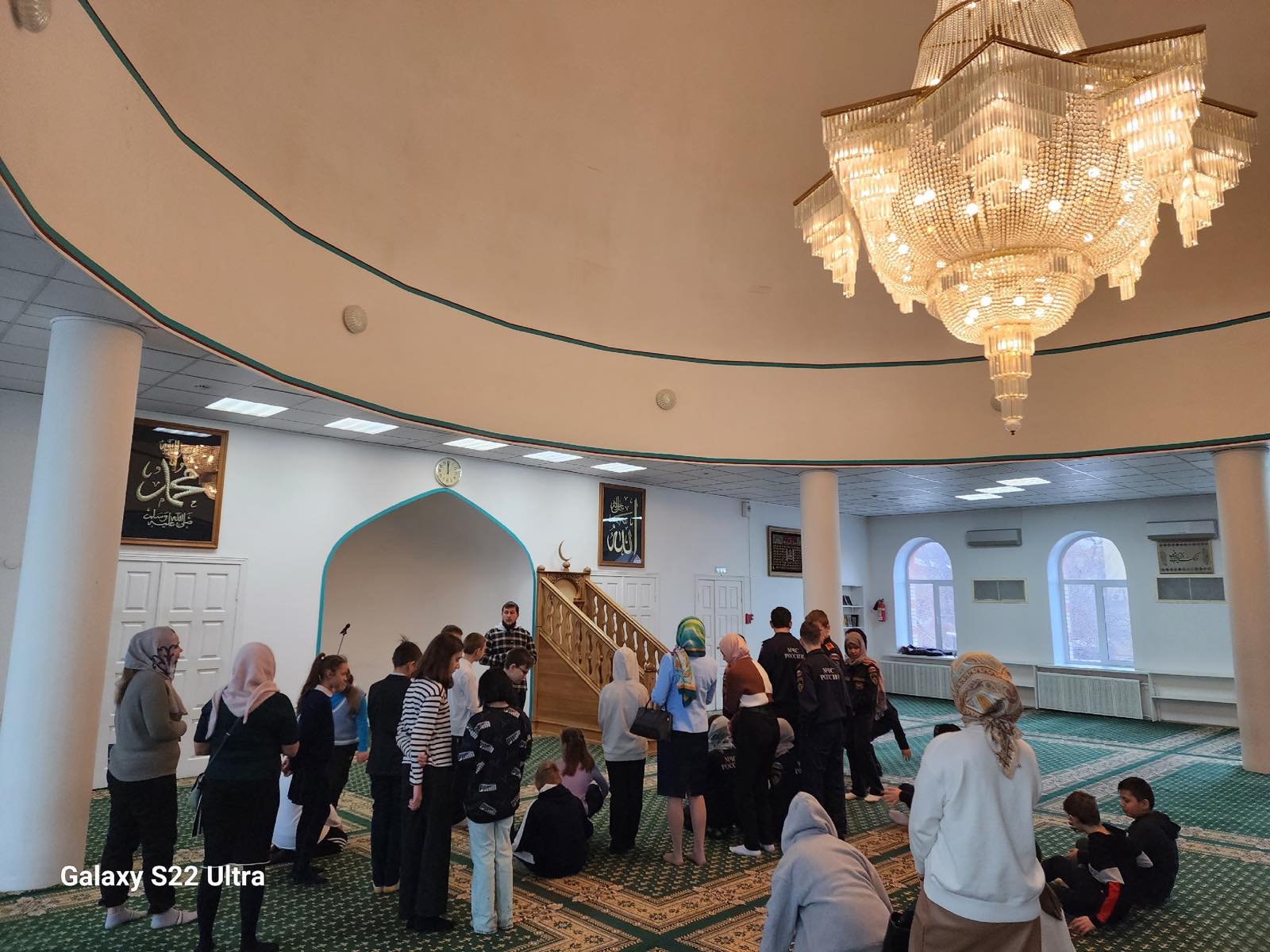 В рамках проекта &amp;quot;След&amp;quot; учащиеся 7а класса посетили Саратовкую Соборную мечеть.